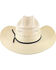 Resistol Men's 20X Chase Straw Cowboy Hat, Natural, hi-res