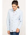Ariat Women's FR White Hermosa Durastretch Work Shirt , White, hi-res