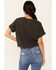 Image #4 - Girl Dangerous Women's Yellowstone Short Sleeve Cropped Graphic Tee, Black, hi-res