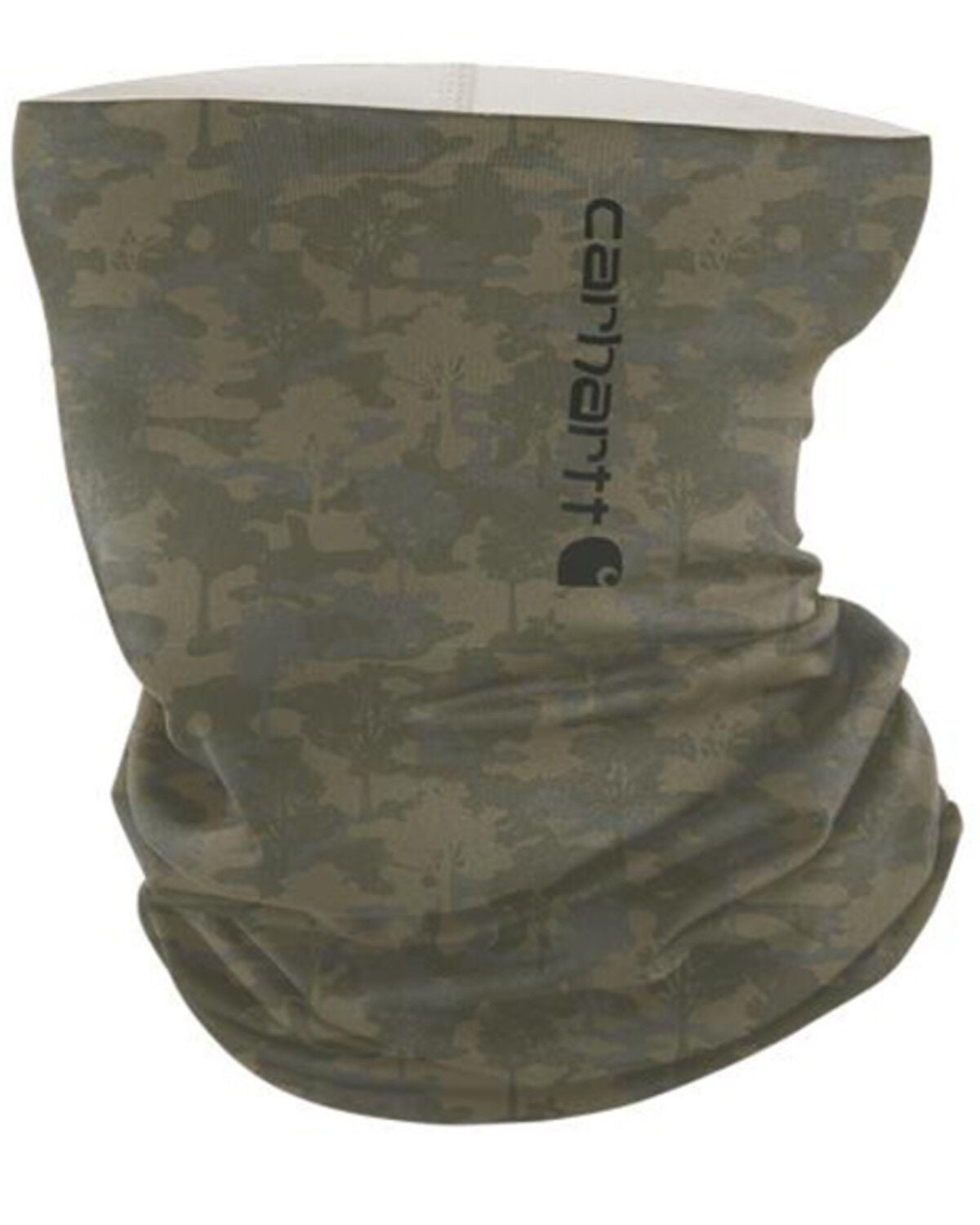 Carhartt Force Sun Defender&trade; Camo Print All-Season Neck Gaiter, Camouflage, hi-res