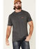 Image #1 - Pendleton Men's Dark Gray Deschutes Pocket Short Sleeve T-Shirt, Dark Grey, hi-res