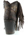 Image #5 - Liberty Black Women's Chloe Leopard Print Braided Fringe Western Booties - Pointed Toe, Tan, hi-res