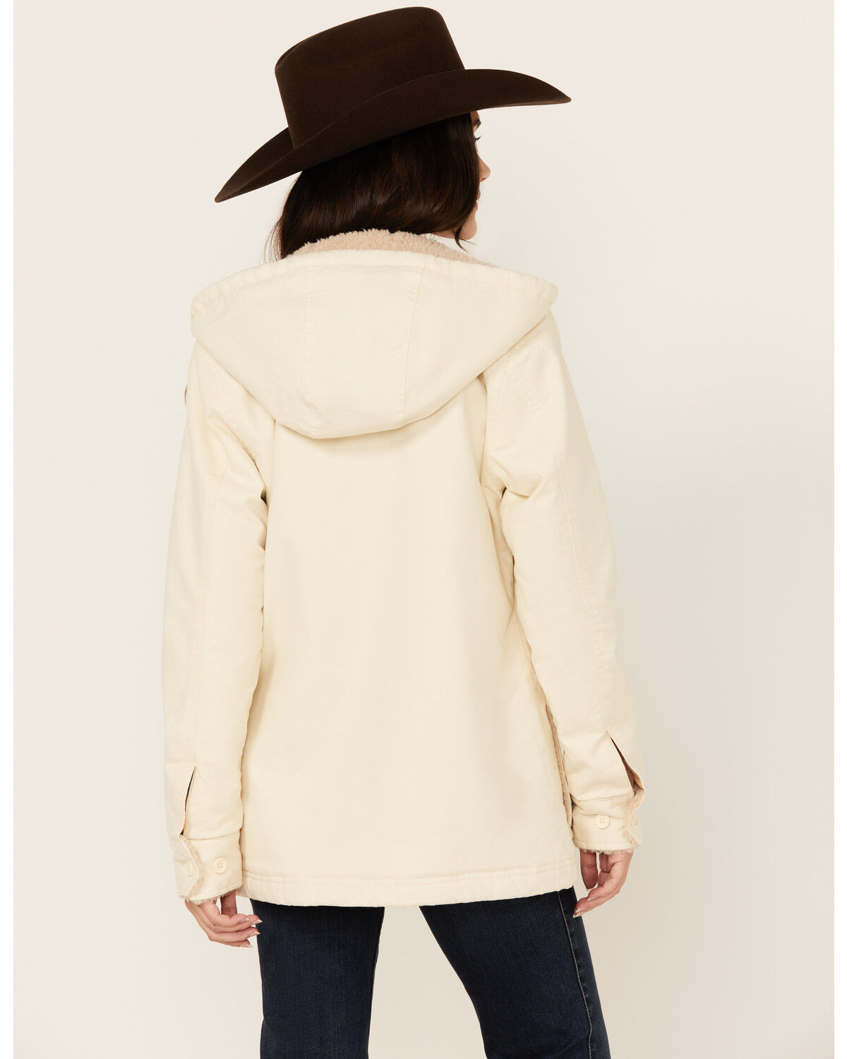 Image #4 - Kimes Ranch Women's Awa Sherpa Lined Jacket, Natural, hi-res