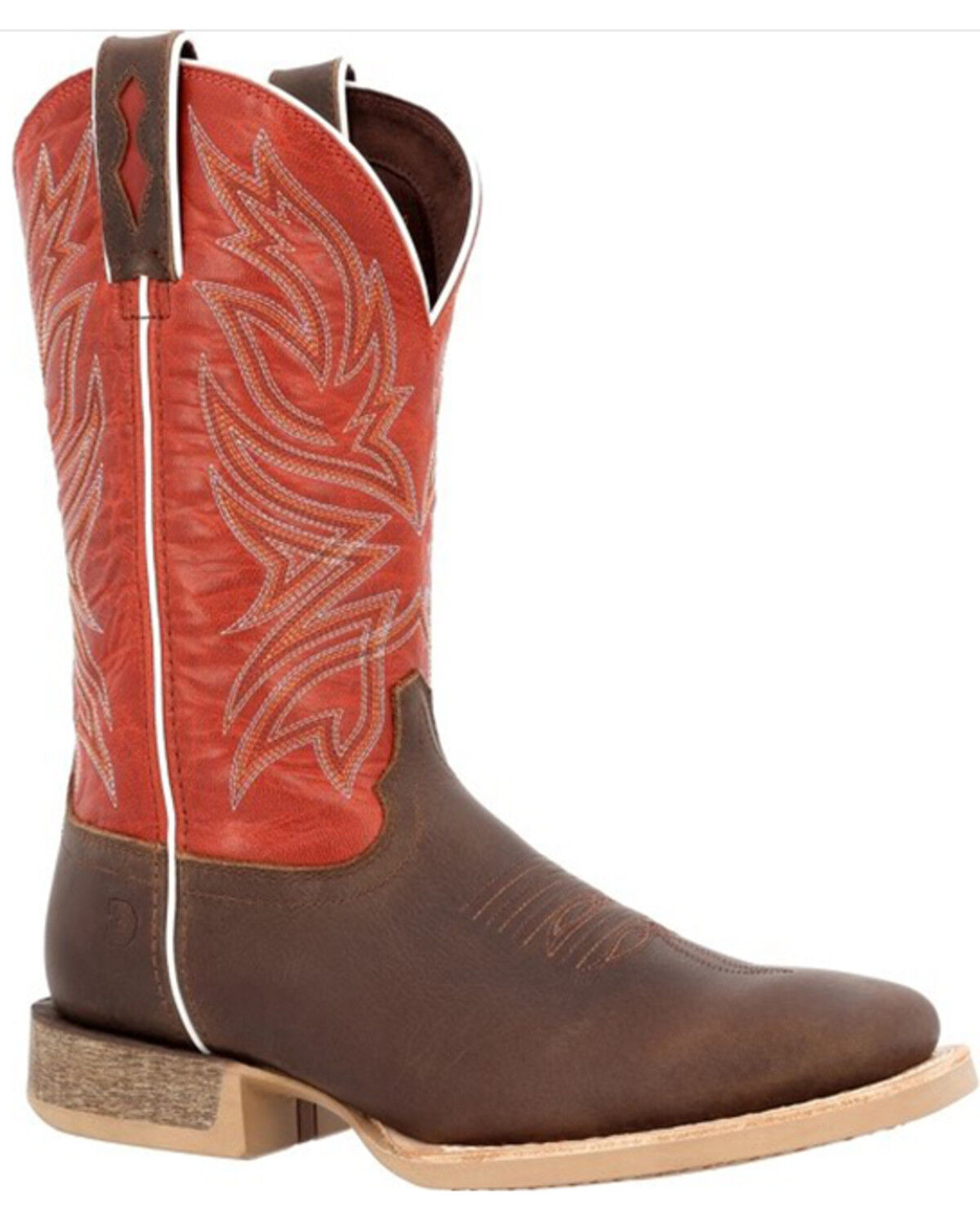 Image #1 - Durango Men's Rebel Pro™ Western Boot - Broad Square Toe, Red, hi-res