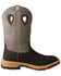 Twisted X Men's Brown CellStretch Western Boots - Broad Square Toe, Brown, hi-res