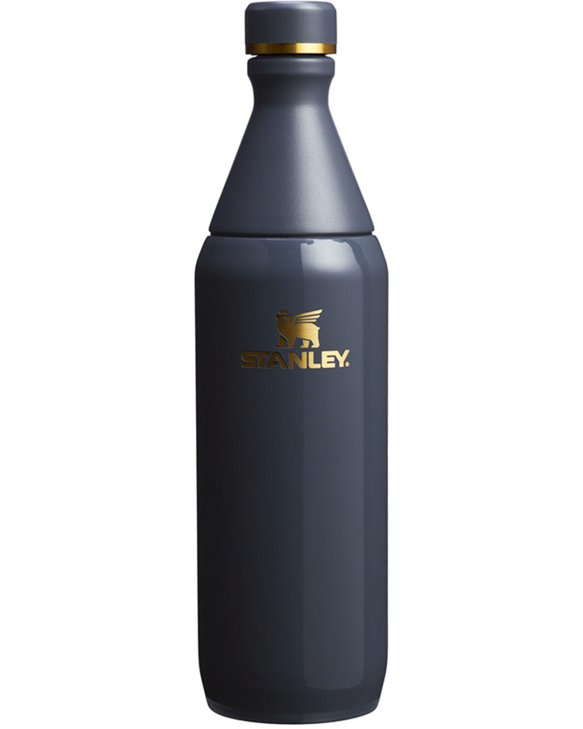 Image #1 - Stanley 20oz All Day Slim Bottle, Dark Grey, hi-res