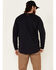 Image #4 - Ariat Men's FR Air Henley Long Sleeve Work Shirt, Navy, hi-res