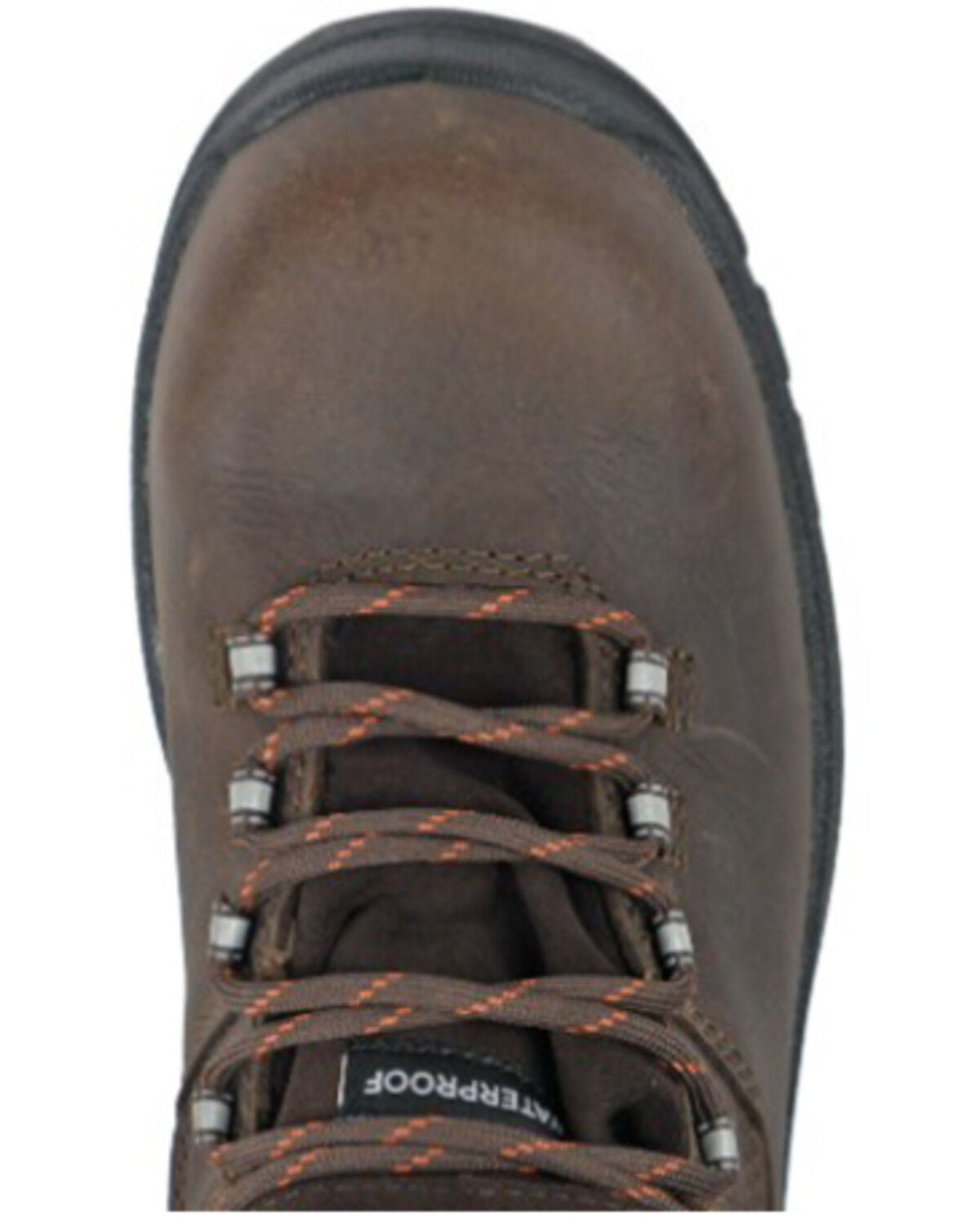 Image #6 - Hoss Men's Lorne 6" Lace-Up Work Boots - Composite Toe, Brown, hi-res
