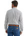 Image #3 - Wrangler Men's Geo Print Long Sleeve Button-Down Western Shirt - Tall, White, hi-res