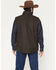 Image #4 - Cinch Men's Bonded Softshell Vest, Brown, hi-res