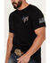 Image #3 - Buckwear Men's Defend Liberty Short Sleeve Graphic T-Shirt, Black, hi-res