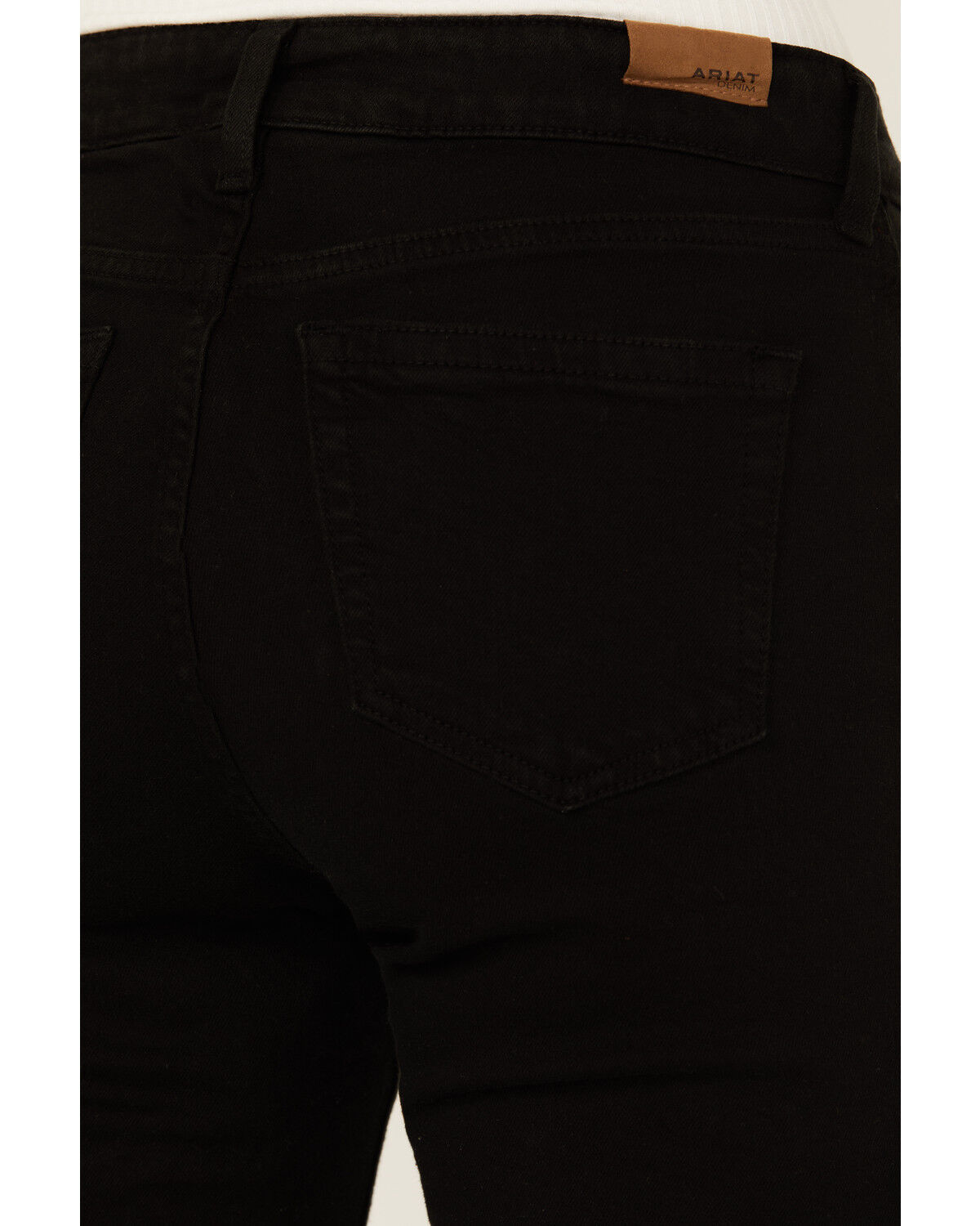 Image #4 - Ariat Women's High Rise Jazmine Kick Flare Jeans, Black, hi-res