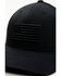 Black Clover Men's Nation 16 Solid Embroidered Ball Cap, Black, hi-res