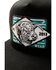 Image #2 - Lazy J Ranch Wear Boys' Iron Horn Ball Cap, Black, hi-res