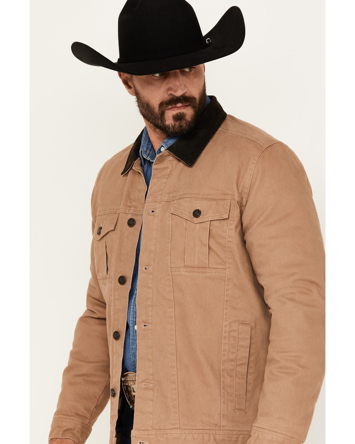 Image #2 - Cody James Men's Ozark 2.0 Jacket - Tall, Beige, hi-res