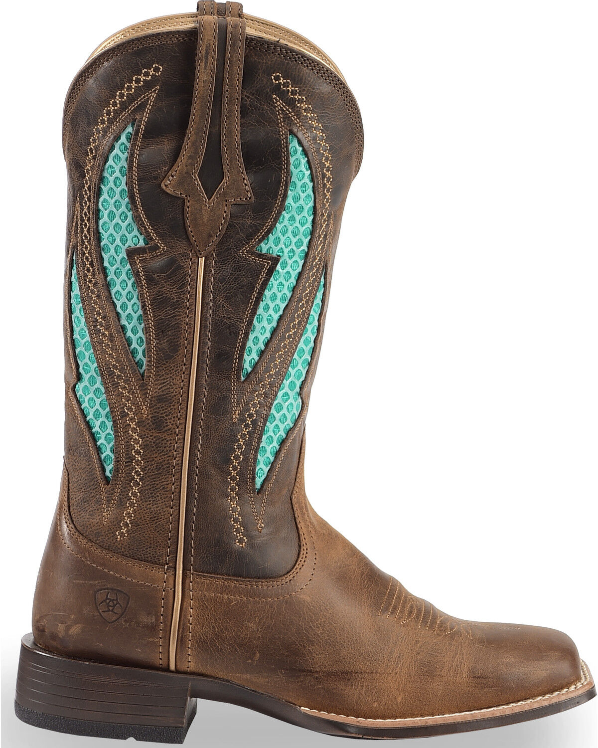 teal ariat boots