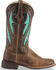 Ariat Women's VentTEK Ultra Quickdraw Cowgirl Boots - Square Toe, Chocolate, hi-res