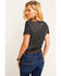 Idyllwind Women's Boss Lady Trustie Tee , Charcoal, hi-res