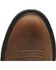 Ariat Men's Groundbreaker Pull On Work Boots - Round Toe, Brown, hi-res