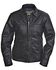 STS Ranchwear Women's Rifleman Leather Jacket, Black, hi-res