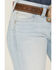 Image #2 - Ariat Women's Light Wash Zayla Low Rise Straight Leg Stretch Denim Jeans, Light Wash, hi-res