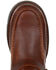 Image #6 - Georgia Boot Men's Athens Waterproof Side-Zip Work Boots - Moc Toe, Brown, hi-res
