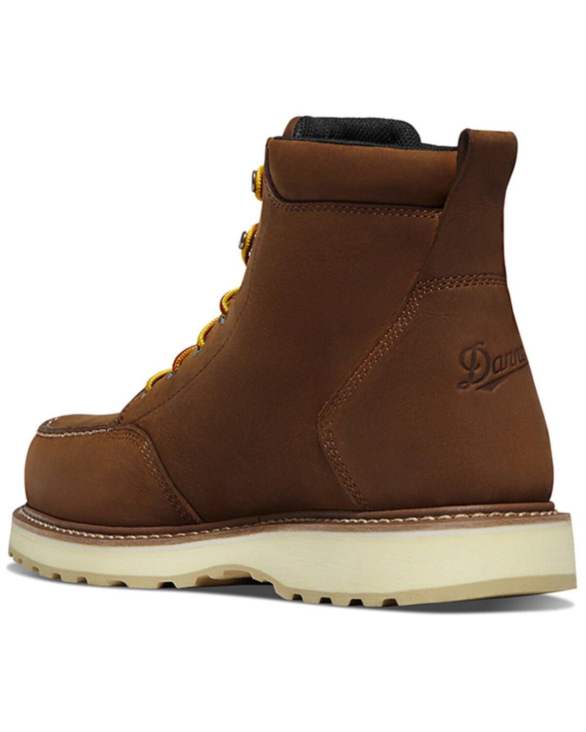 Image #3 - Danner Men's 6" Cedar River Moc Work Boots - Soft Toe, Brown, hi-res
