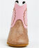 Image #4 - Boot Barn Infant Girls' Carter Western Boots - Round Toe, Pink, hi-res
