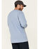 Image #5 - Carhartt Men's FR Long Sleeve Pocket Work Shirt, Med Blue, hi-res