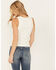 Image #4 - Idyllwind Women's Edna Button Front Ribbed Tank, Ivory, hi-res