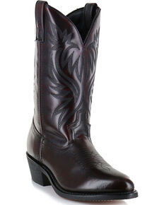 Cody James Men's Black Cherry Western Boots - Medium Toe , Black Cherry, hi-res