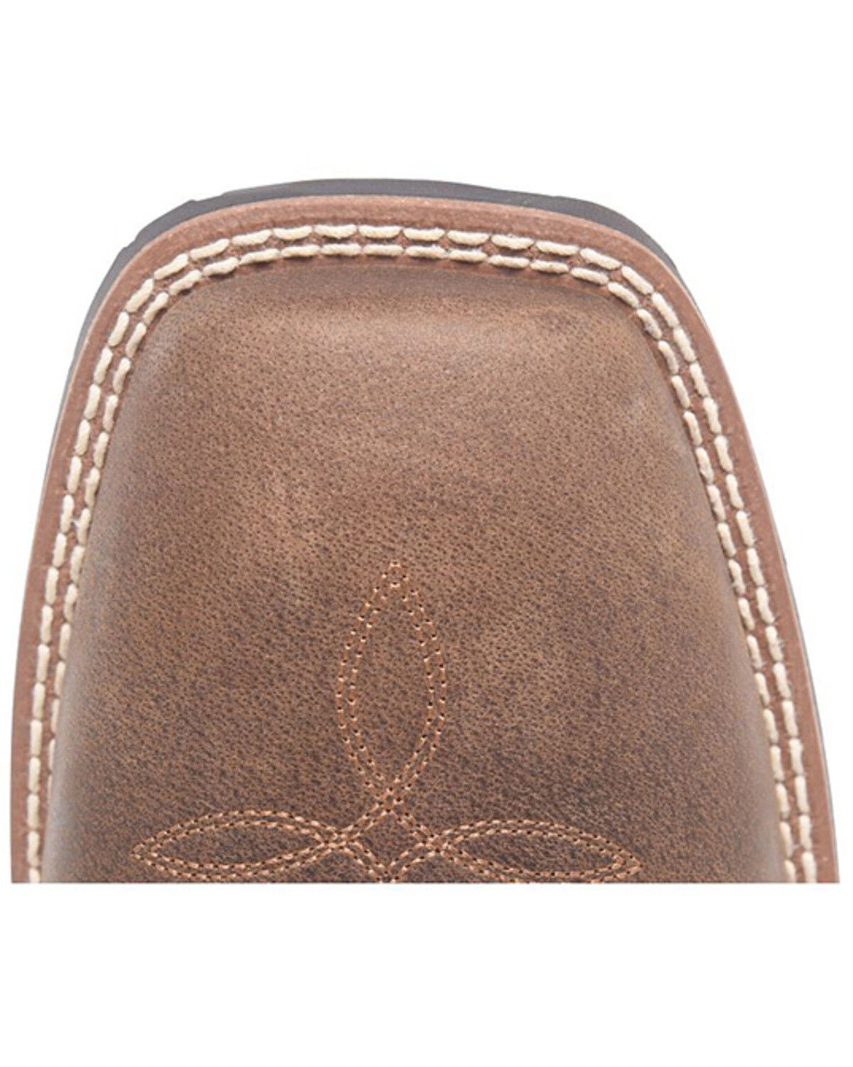 Image #4 - Double H Men's Dorton Chelsea Boots - Broad Square Toe, Brown, hi-res