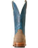 Image #3 - Ariat Men's Circuit Rockridge Western Boots - Broad Square Toe, Grey, hi-res