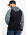 Image #2 - Ariat Men's Patriot Hooded Sweatshirt, Black, hi-res