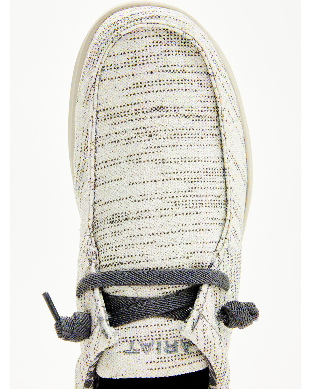 Image #6 - Ariat Men's Hilo Stretch Lace Casual Shoes - Moc Toe, White, hi-res