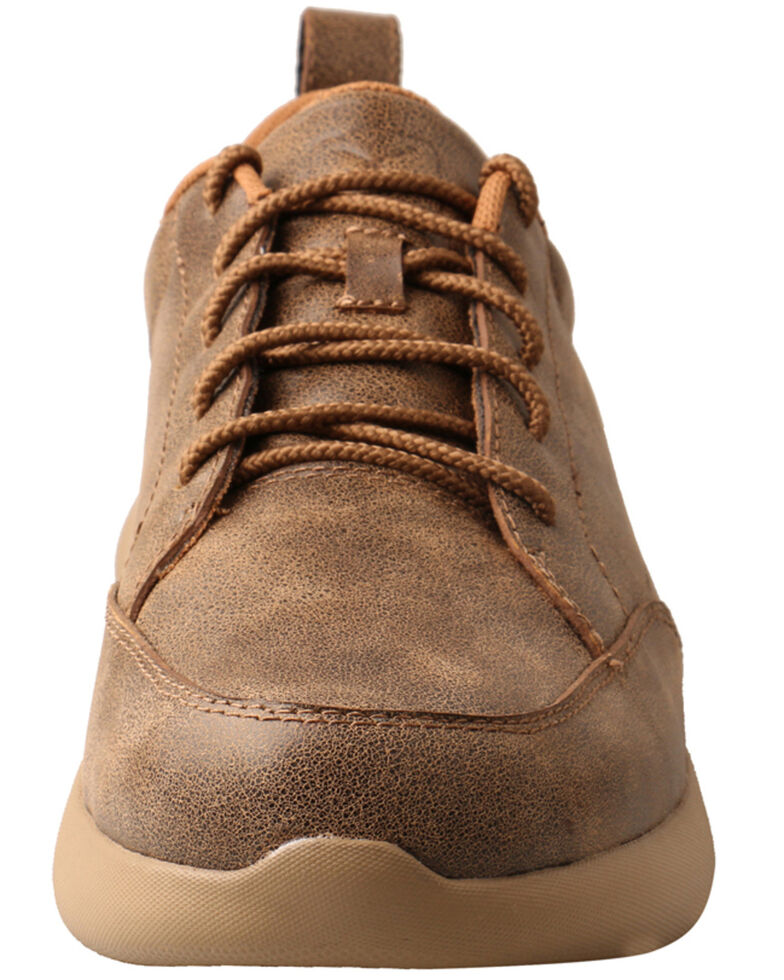 Twisted X Men's CellStretch Driving Shoes - Round Toe, Brown, hi-res