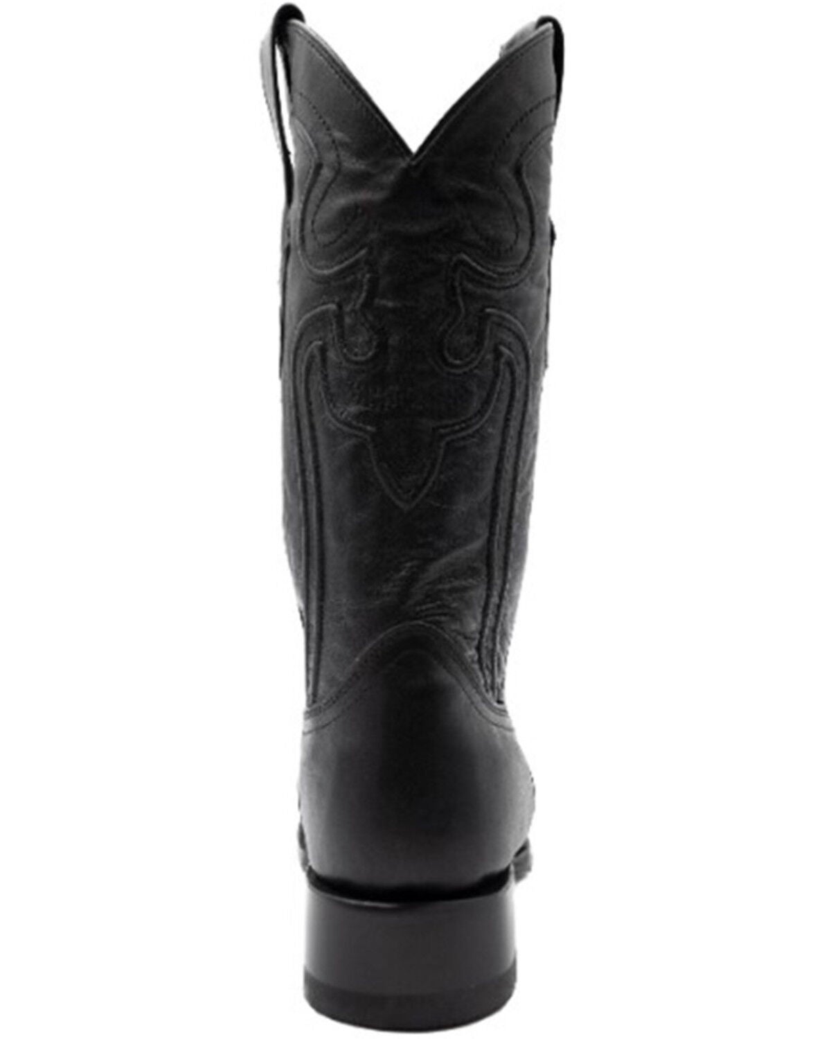 Image #5 - Ferrini Men's Wyatt Western Boots - Square Toe, Black, hi-res