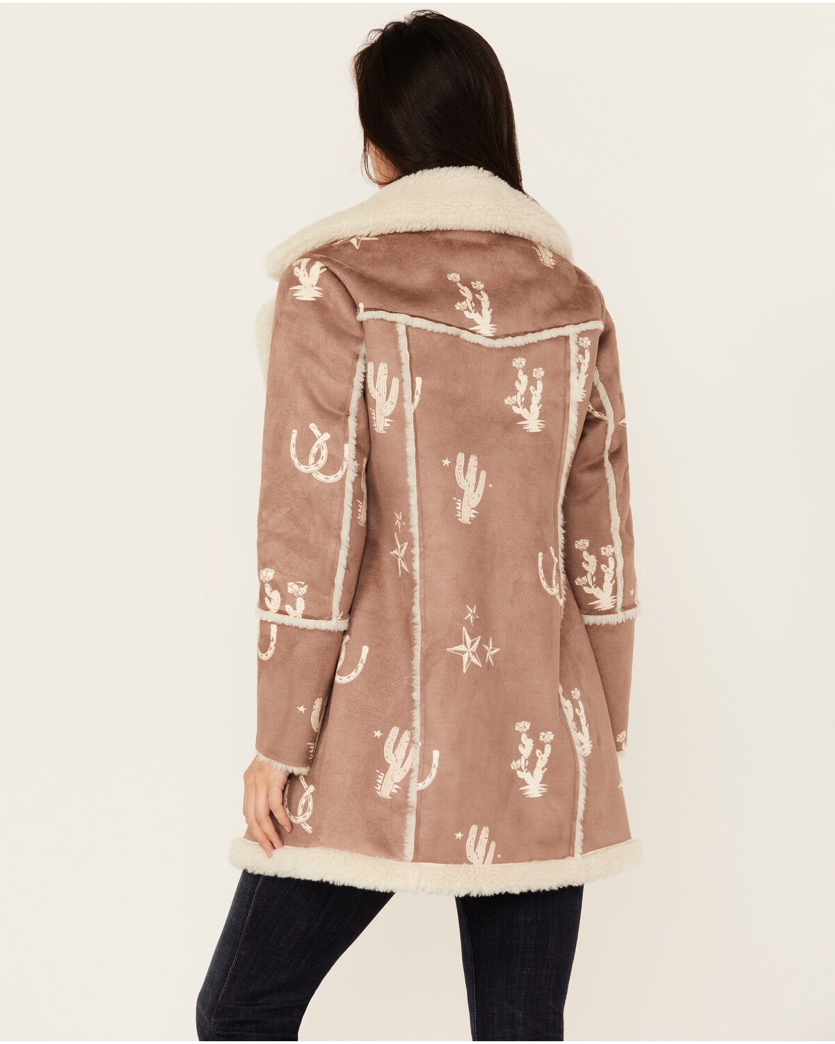 Image #5 - Idyllwind Women's Spicewood Faux Suede Coat, Tan, hi-res