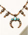 Image #2 - Shyanne Women's Cactus Rose Crescent Necklace, Rust Copper, hi-res