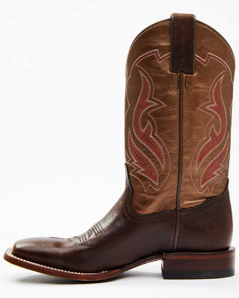 Image #3 - Shyanne Women's Frankie Western Boots - Broad Square Toe, Brown, hi-res