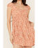 Image #3 - Rock & Roll Denim Women's Cactus Print Mini Dress, Rust Copper, hi-res