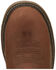 Image #6 - Justin Men's Rush Barley Western Work Boots - Soft Toe, Brown, hi-res