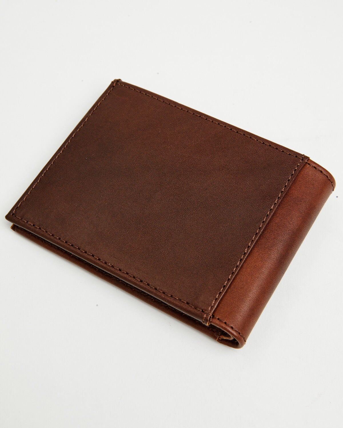 Image #3 - Cody James Men's Hutton Basket Weave Tooled Hair-On Bifold Wallet, Brown, hi-res