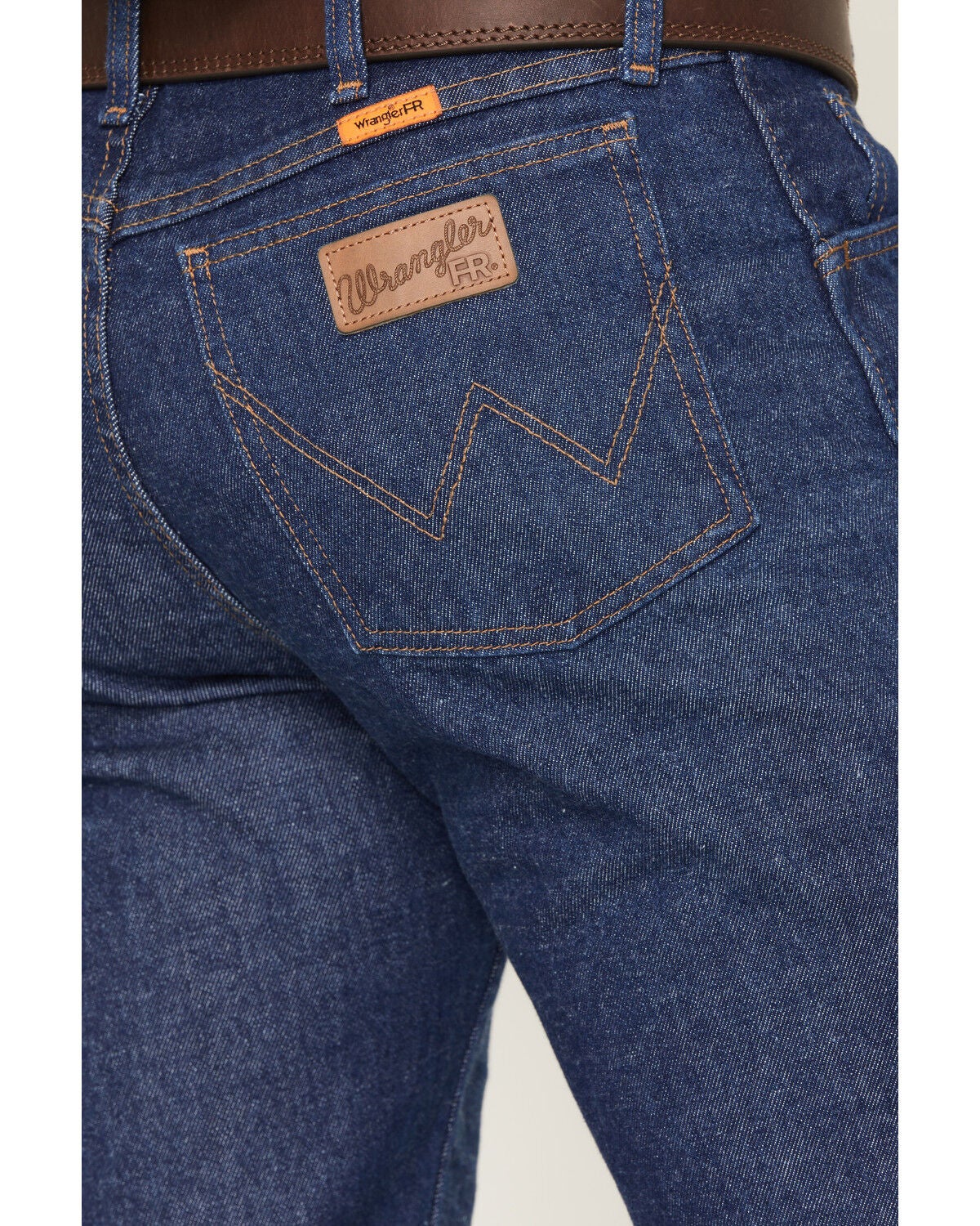 Image #4 - Wrangler Men's FR FR 47 Lightweight Regular Work Jeans, Denim, hi-res