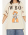 Image #3 - Gameday Women's OSU Southern Split Short Sleeve Graphic Tee, Oatmeal, hi-res