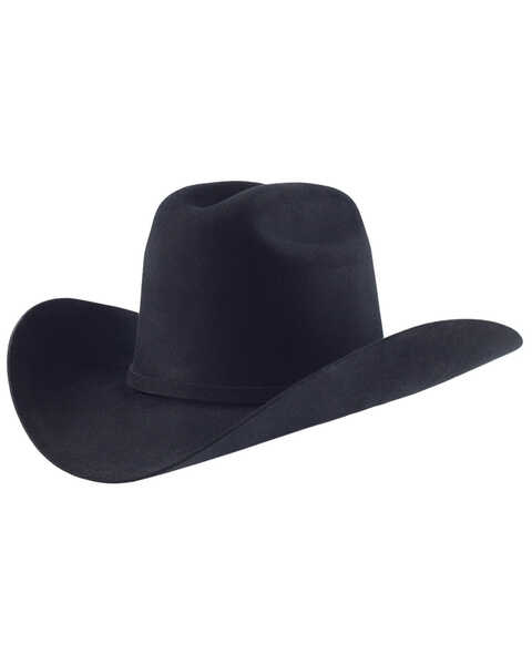 Image #1 - Stetson El Patron 30X Felt Cowboy Hat, Black, hi-res