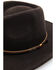 Image #2 - Cody James Men's Felt Western Fashion Hat, Brown, hi-res