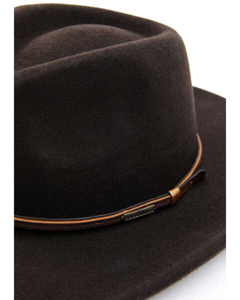 Image #2 - Cody James Men's Felt Western Fashion Hat , Brown, hi-res