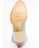 Image #7 - Idyllwind Women's Wheels Suede Fashion Western Booties - Round Toe, Blue, hi-res