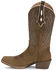 Image #3 - Justin Women's Rein Performance Western Boots - Square Toe, Tan, hi-res